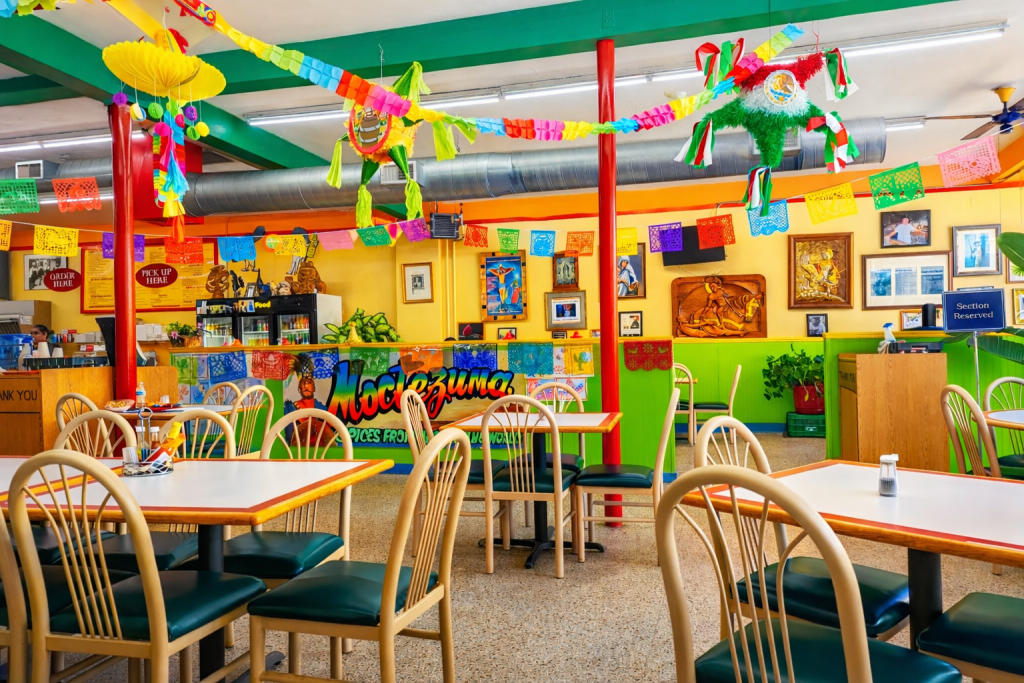 maggie's kitchen mexican restaurant inside